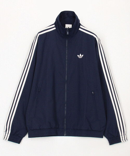 【極美品】 ウーブン ファイヤーバード トラックジャケット 紺 adidas（アディダス） ブルゾン アウター ファイヤーバード ウーブン