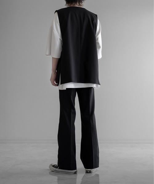 「KUUUPY」 スラックス MEDIUM モカ メンズ_画像3
