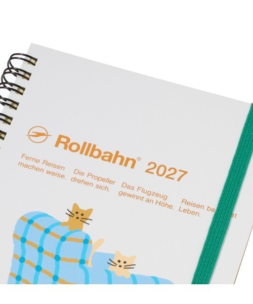Rollbahn 手帳 「2027年版／2026年10月始まり手帳」ロルバーン