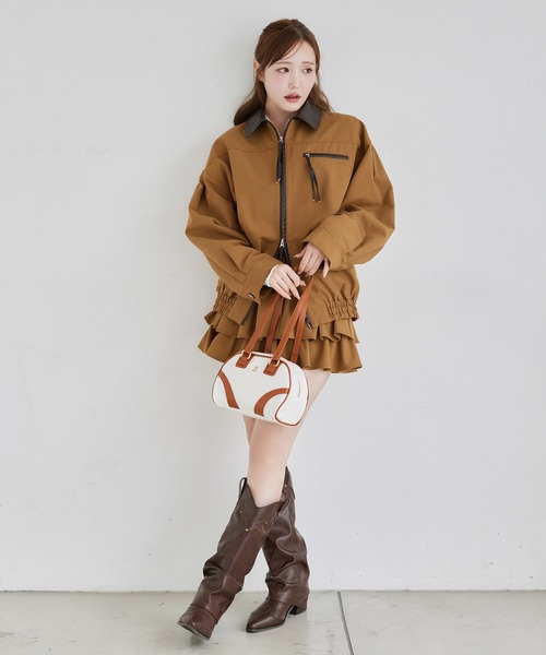 「one after another NICE CLAUP」 キュロット FREE ネイビー レディース_画像3