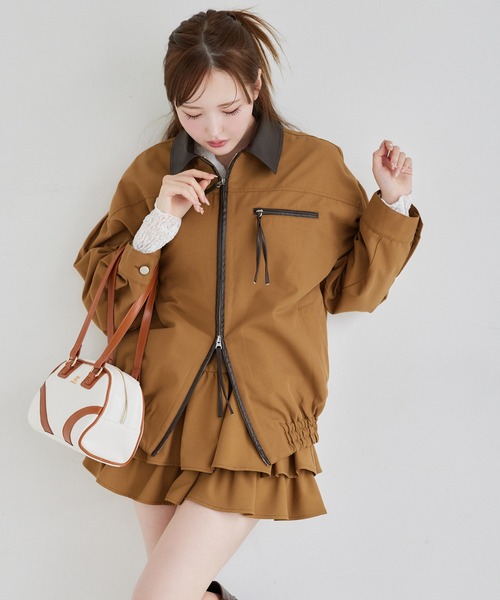 「one after another NICE CLAUP」 キュロット FREE ネイビー レディース_画像4