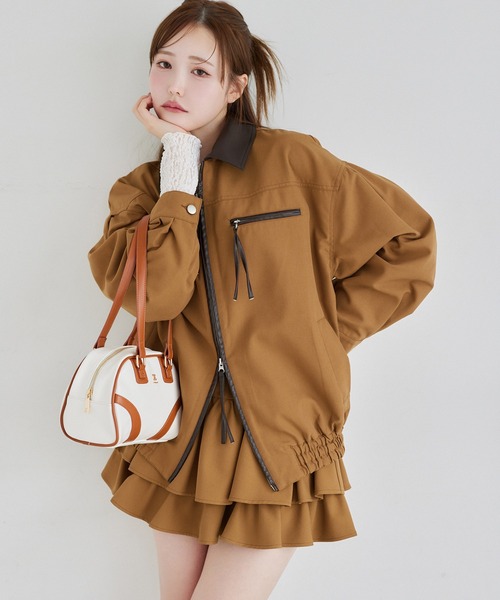 「one after another NICE CLAUP」 キュロット FREE ネイビー レディース_画像5