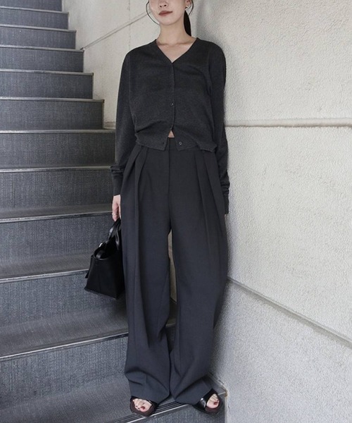 TODAYFUL トゥデイフル todayful ワイドパンツ スラックス パンツ