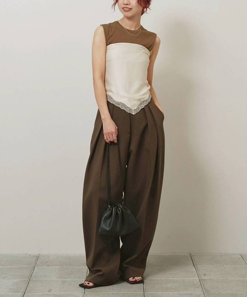 TODAYFUL トゥデイフル todayful ワイドパンツ スラックス パンツ