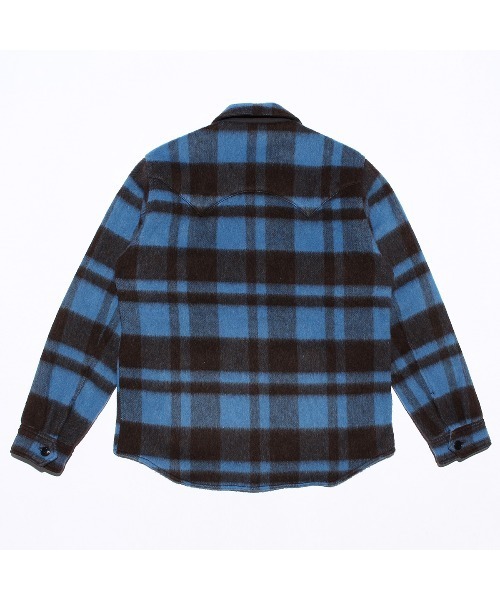 TMT アウター 【中川大志さん着用】PLAID FUR WORK SHIRTS-TYPE TMT アウター 【中川大志さん着用】PLAID FUR WORK SHIRTS-TYPE
