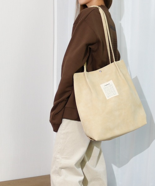 Per sist ence（パーシエンス） トートバッグ ソフトフェイクレザー