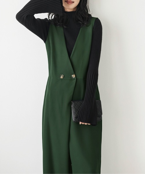 サロペット オーバーオール ラップ風オールインワン レディース | SUGAR BISKET | 13