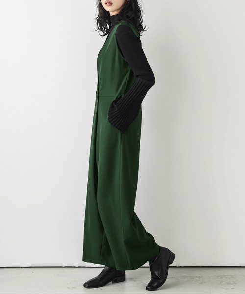 サロペット オーバーオール ラップ風オールインワン レディース | SUGAR BISKET | 14