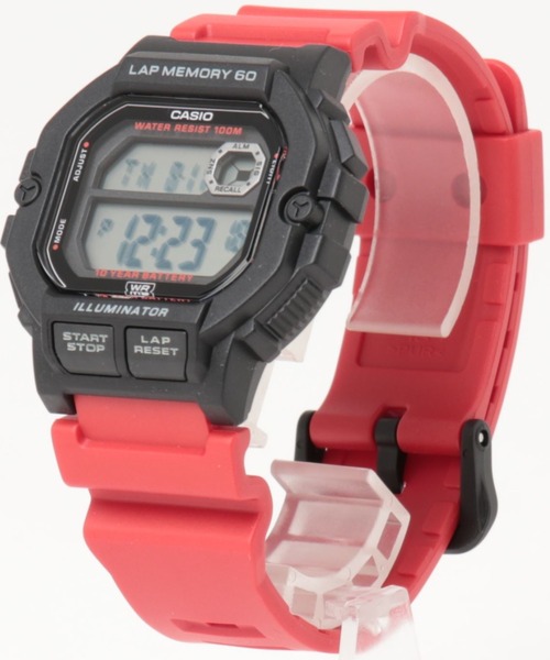 カシオ　腕時計　AW-900 オーバーランド　10気圧防水 CASIO カシオ/ 10気圧防水 ラウンドフェイス ラバーベルト