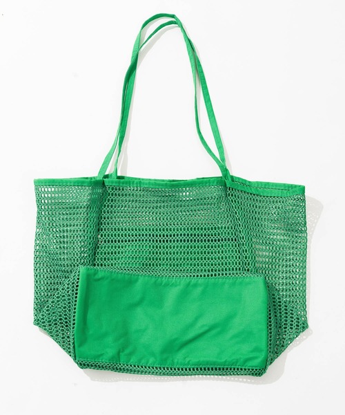 直営店♪CH♪メッシュ トートバッグ green メッシュトートバッグ（トートバッグ）｜SESAME STREET MARKET