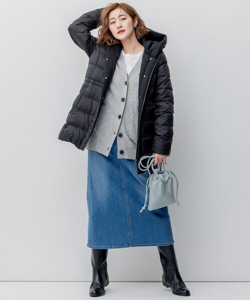 【洗える】ピュアカシミヤ カーディガン Oggi12月号掲載/洗える】ピュアカシミヤ ニットカーディガン