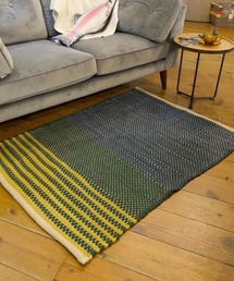 DULTON (ダルトン) コットン チンディ ハーフラグ DULTON（ダルトン） ラグ ラグマット COTTON CHINDI HALF RUG/ 900
