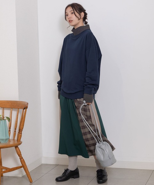 POU DOU DOU（プードゥドゥ） トレーナー スウェット ハイネックニット