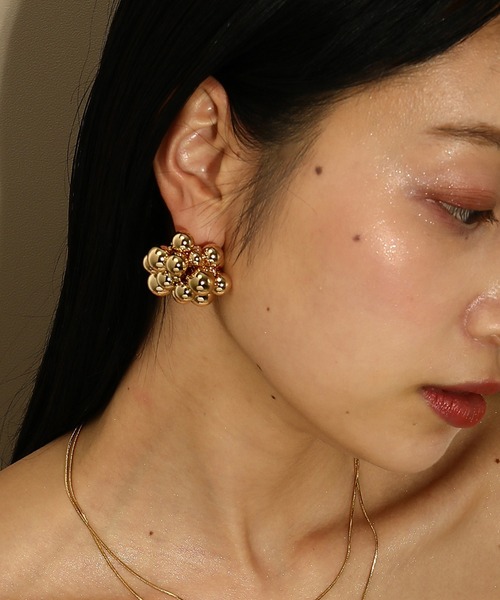 ちっちゃなつぶつぶ　　※イヤリング価格となっております ∞つぶつぶ∞/水引イヤリング | tietie kanazawa