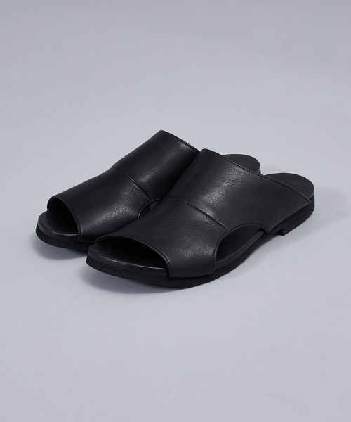 alfredoBANNISTER サンダル 「WRAP SHOES」レザー サイドキャビティ