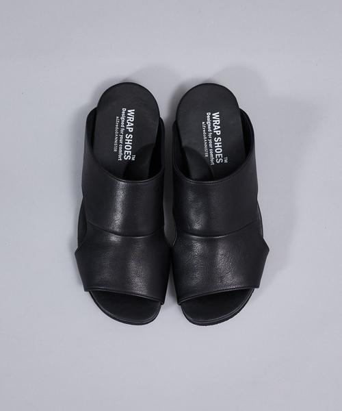alfredoBANNISTER サンダル 「WRAP SHOES」レザー サイド