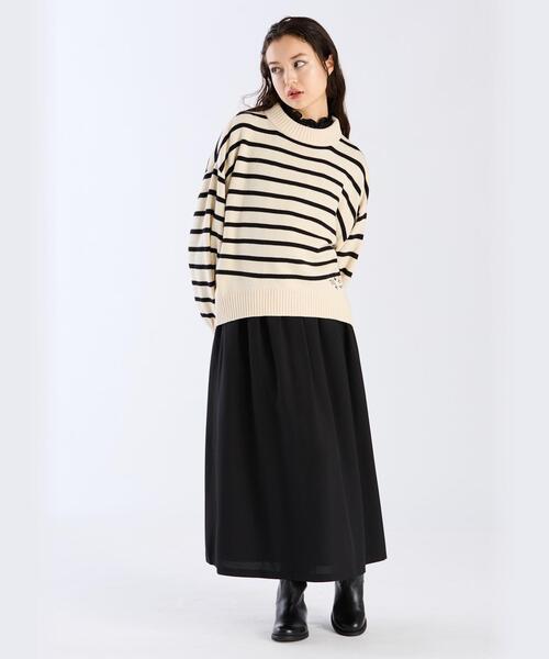 【新品】 To.b アニエスベー 10780円 ソフトニットプルオーバー ニューソフトニットプルオーバー ｜To b. by agnès b