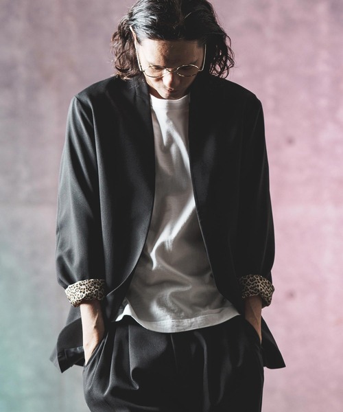 V12glfe MJ JKT メンズ ジャケット　新品未使用 GLIMCLAP コート ジャケット mj9878- Minimal detail jacket ボタン