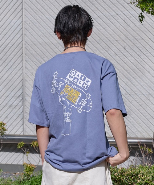tシャツ 「AIRWALK」エアウォーク 半袖プリントTシャツ Unisex 綿100