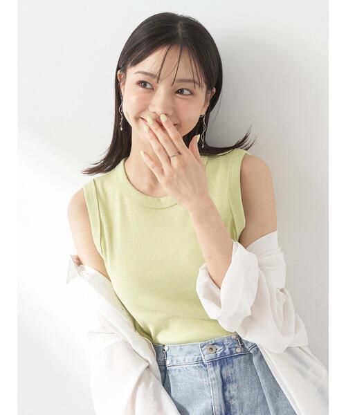 LGB EARTHタンクトップ earth music&ecology｜リブタンクトップ | Rakuten Fashion(楽天