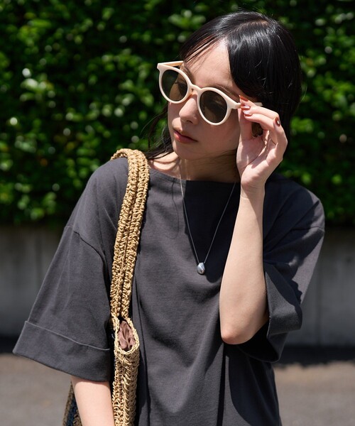 confect 天竺 ボタニカルプリント ビックTシャツ confect 天竺 ボタニカルプリント ビックTシャツ