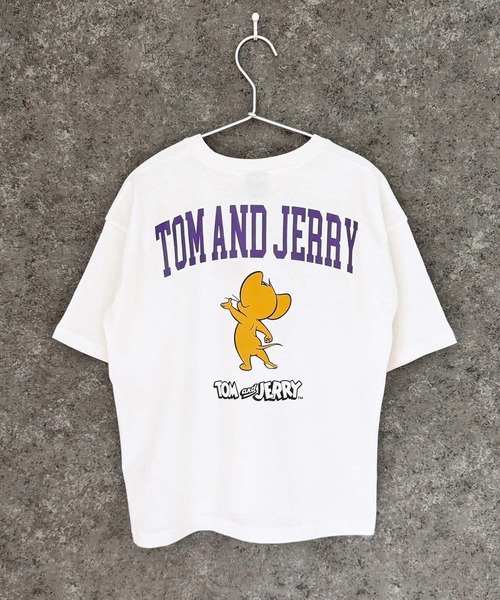 TOM&JERRY トムとジェリー 80s vintege オーバーサイズ　レア tシャツ Tom＆Jerry/トムとジェリー キャラクター ヴィンテージ