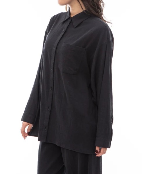 RVCA ブラウス シャツ レディース GIMME COVERUP ロングスリーブ