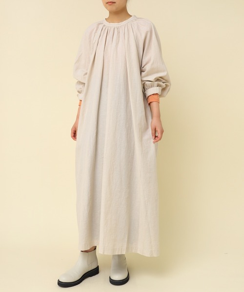 RNA-N（アールエヌエーエヌ） ワンピース D1658 コットンリネン