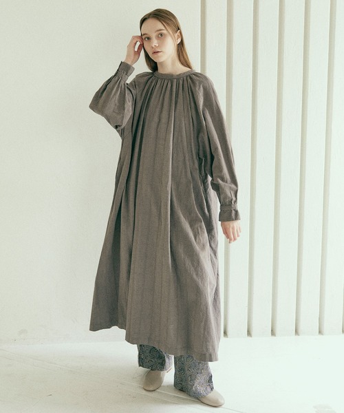 RNA-N（アールエヌエーエヌ） ワンピース D1658 コットンリネン