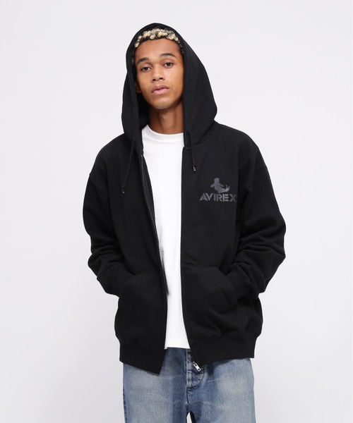 AVIREX 　HOODED 　パーカー 新品未使用 Lサイズ AVIREX（アヴィレックス） パーカー メンズ レディース : ZOZOTOWN