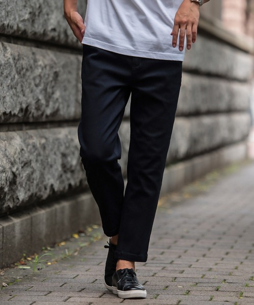 チノパン 「vicci/ヴィッチ」ストレッチワイドテーパードパンツ メンズ レディース | SILVER BULLET | 02