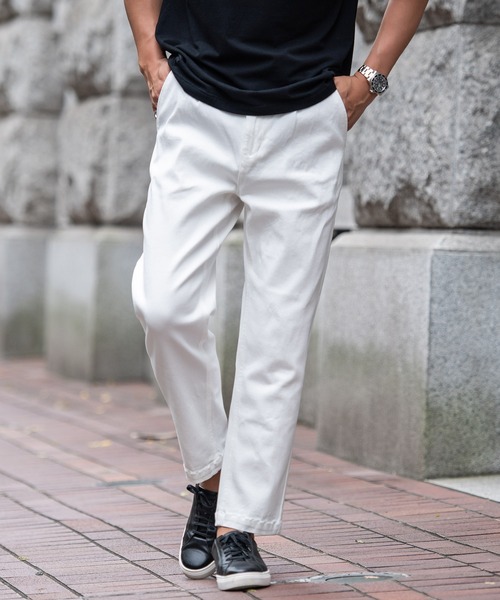 チノパン 「vicci/ヴィッチ」ストレッチワイドテーパードパンツ メンズ レディース | SILVER BULLET | 05