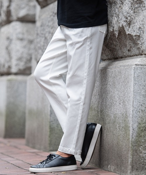 チノパン 「vicci/ヴィッチ」ストレッチワイドテーパードパンツ メンズ レディース | SILVER BULLET | 08