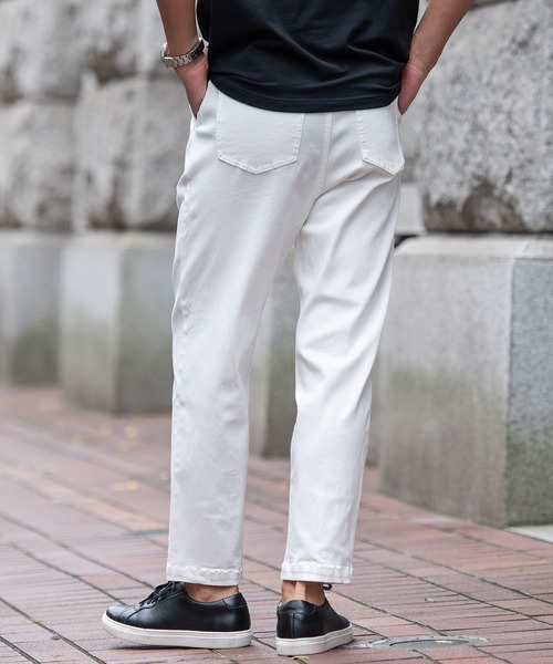 チノパン 「vicci/ヴィッチ」ストレッチワイドテーパードパンツ メンズ レディース | SILVER BULLET | 10