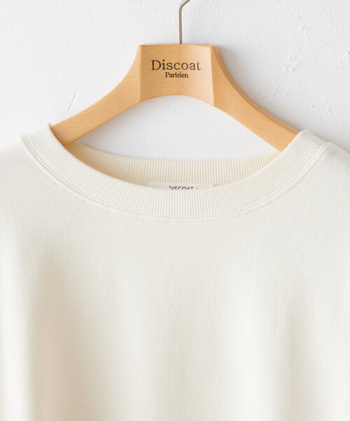 Discoat tシャツ 「11色展開！」ショート丈カラースウェット