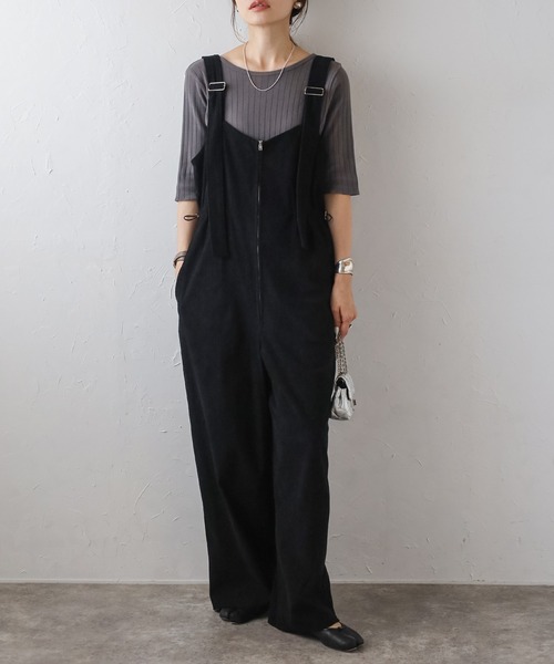 Bonjour Sagan（ボンジュールサガン） オールインワン フロントジップ