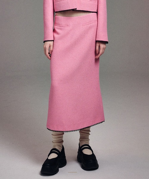 Mardi Mercredi（マルディメクルディ） スカート SPRING TWEED MERMAID