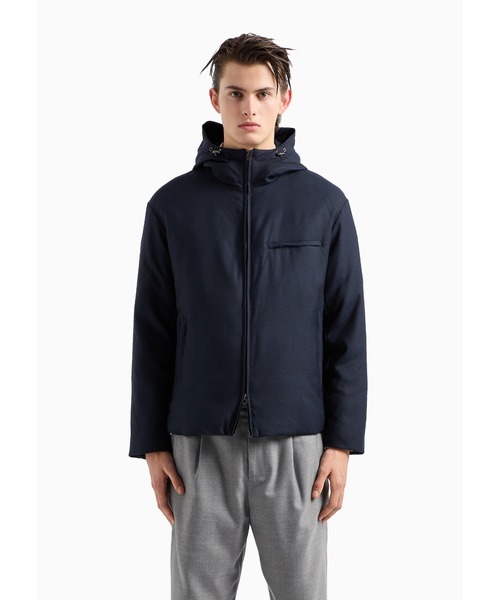 エンポリオアルマーニEMPORIO ARMANI アウター フード ロング エンポリオアルマーニ メンズ コート EMPORIO ARMANI ブランド