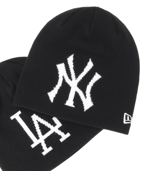 NEW ERA ニット帽 ニットキャップ ニューエラ ビーニー MLB