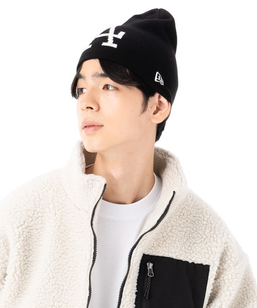 NEW ERA ニット帽 ニットキャップ ニューエラ ビーニー MLB