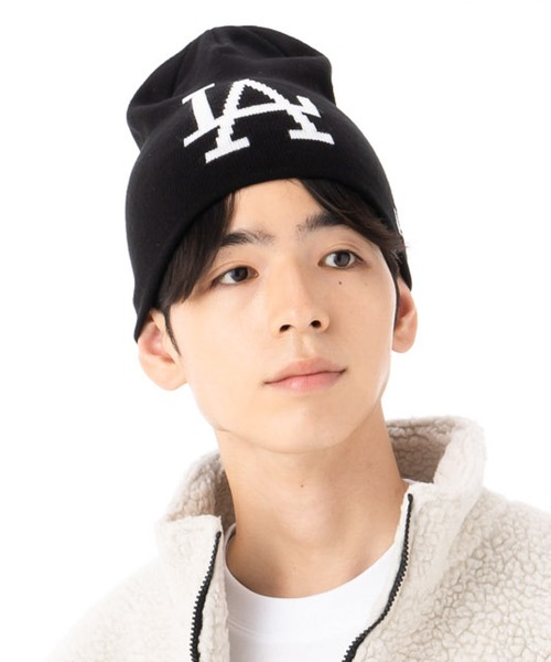 NEW ERA ニット帽 ニットキャップ ニューエラ ビーニー MLB