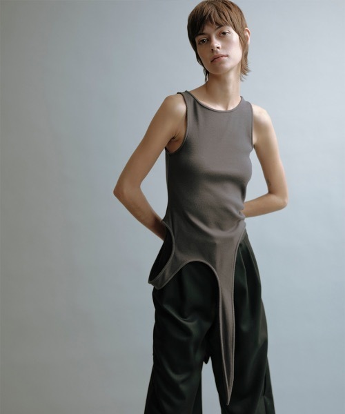 TELOPLAN Tave LS Top トップス TELOPLAN タンクトップ ノースリーブ Tave Tank Top レディース