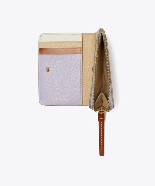 国内直営【Tory Burch】カラーブロック バイフォールド 財布 TORY BURCH カラーブロック バイフォールド ウォレット国内買付