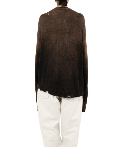 Maison Mihara Yasuhiro ブラウンカーディガン サイズ3 Maison Mihara Yasuhiro ブラウンカーディガン サイズ3