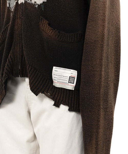 MAISON MIHARA YASUHIRO（メゾン ミハラヤスヒロ） カーディガン Cat