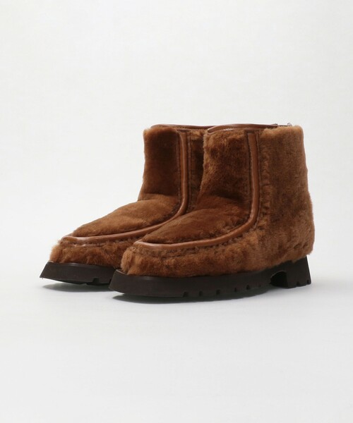 HEREU ブーツ 「HEREU」SHEARLING ANKLE BOOTS/シューズ レディース 
