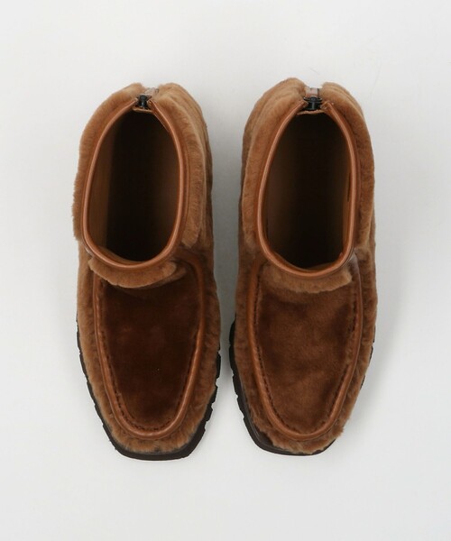 HEREU ブーツ 「HEREU」SHEARLING ANKLE BOOTS/シューズ レディース 