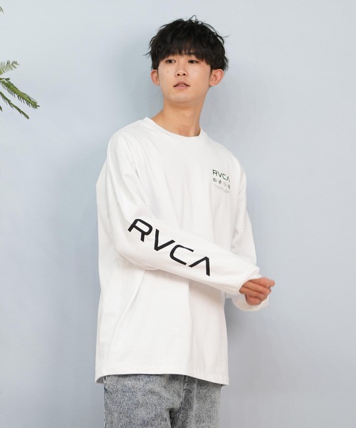 tシャツ 「ムラサキスポーツ限定」RVCA/ルーカ ロンTee/長袖Tシャツ バックプリント ユニセックス BF041-159 メンズ レディース | RVCA | 06