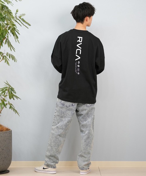 tシャツ 「ムラサキスポーツ限定」RVCA/ルーカ ロンTee/長袖Tシャツ バックプリント ユニセックス BF041-159 メンズ レディース | RVCA | 13