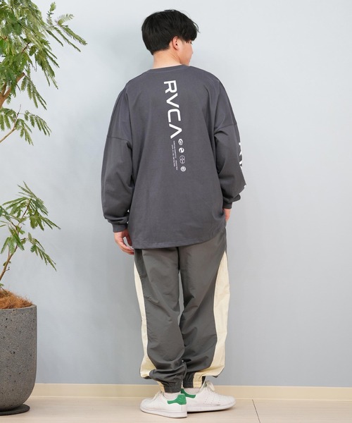 tシャツ 「ムラサキスポーツ限定」RVCA/ルーカ ロンTee/長袖Tシャツ バックプリント ユニセックス BF041-159 メンズ レディース | RVCA | 19
